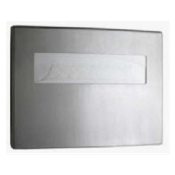 Dispenser Toilet Seat Cover Contura Series Stainless Steel Satin Finish Each